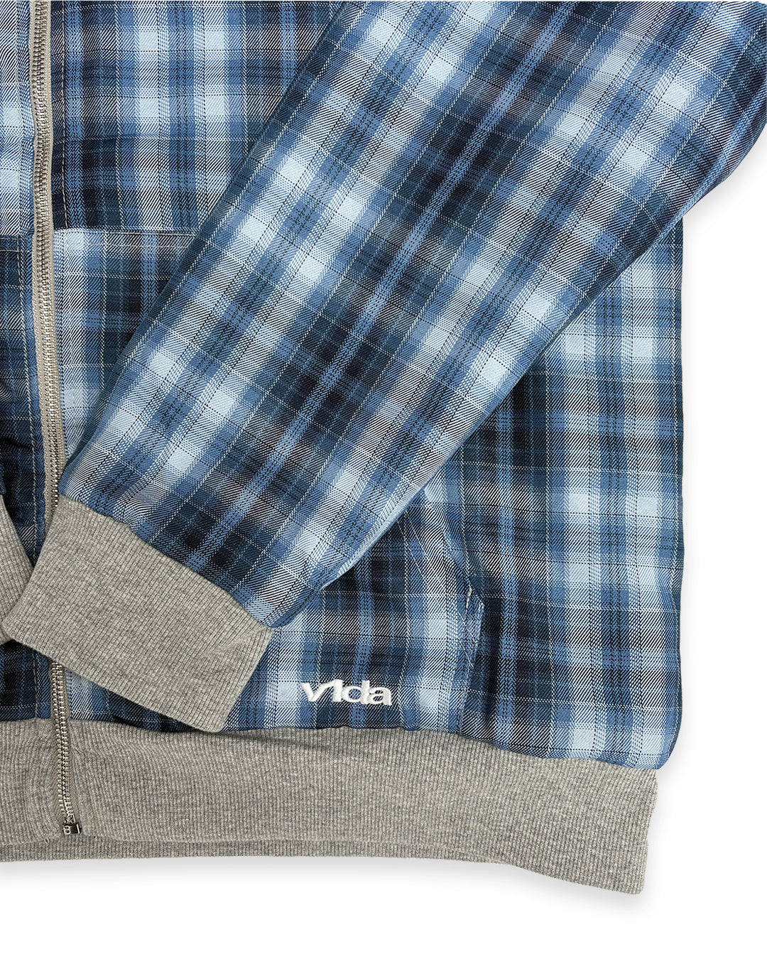 Reversible Zip Jacket grey/blue