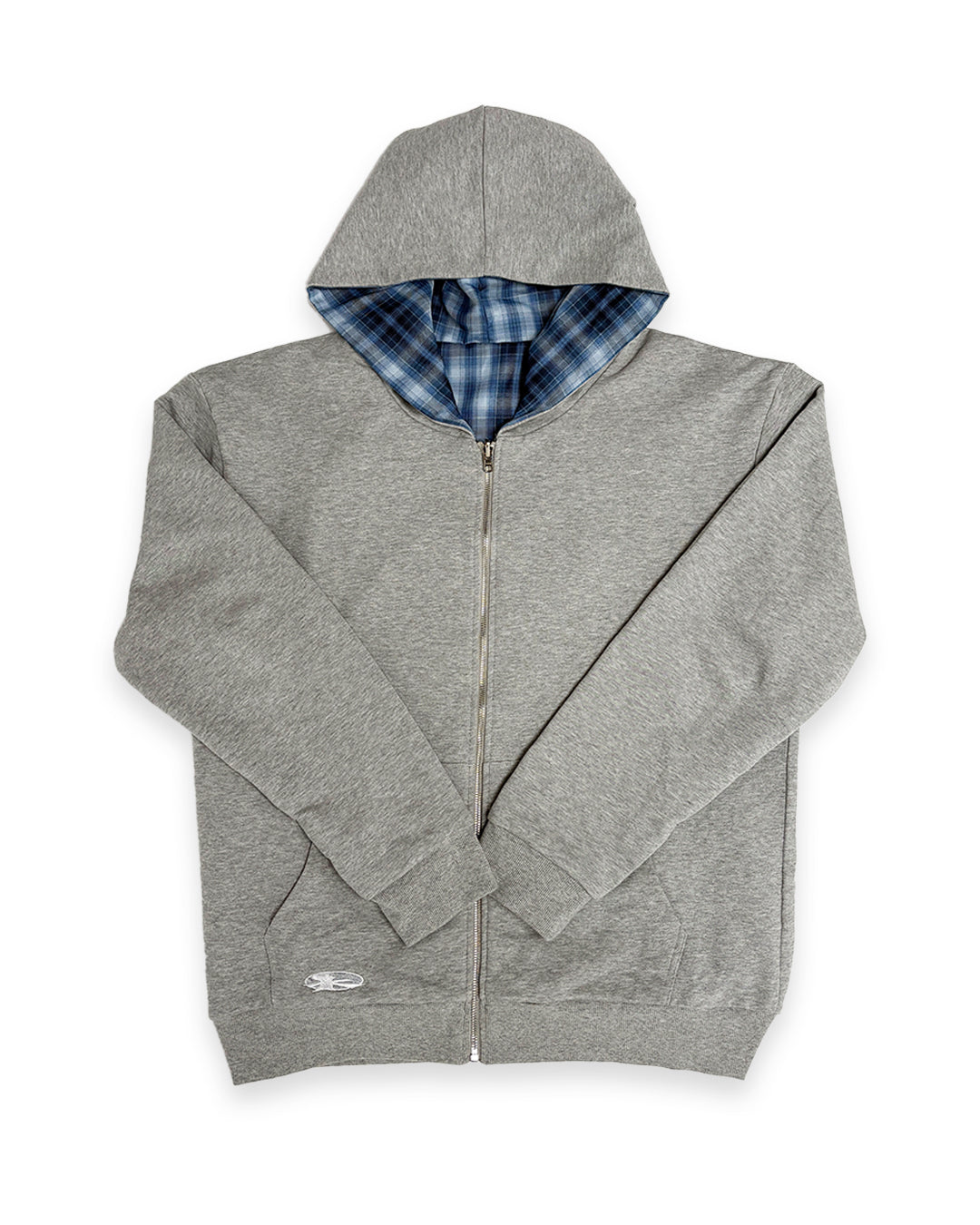 Reversible Zip Jacket grey/blue