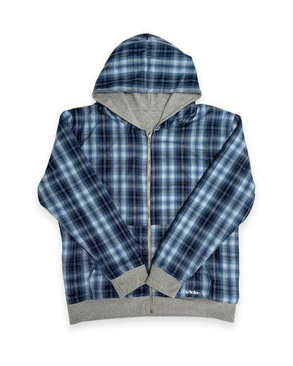 Reversible Zip Jacket grey/blue