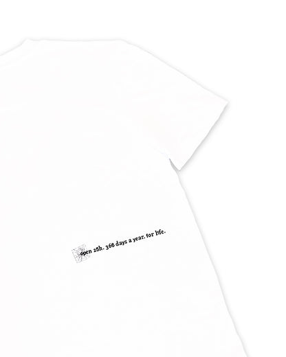 Web t-shirt white